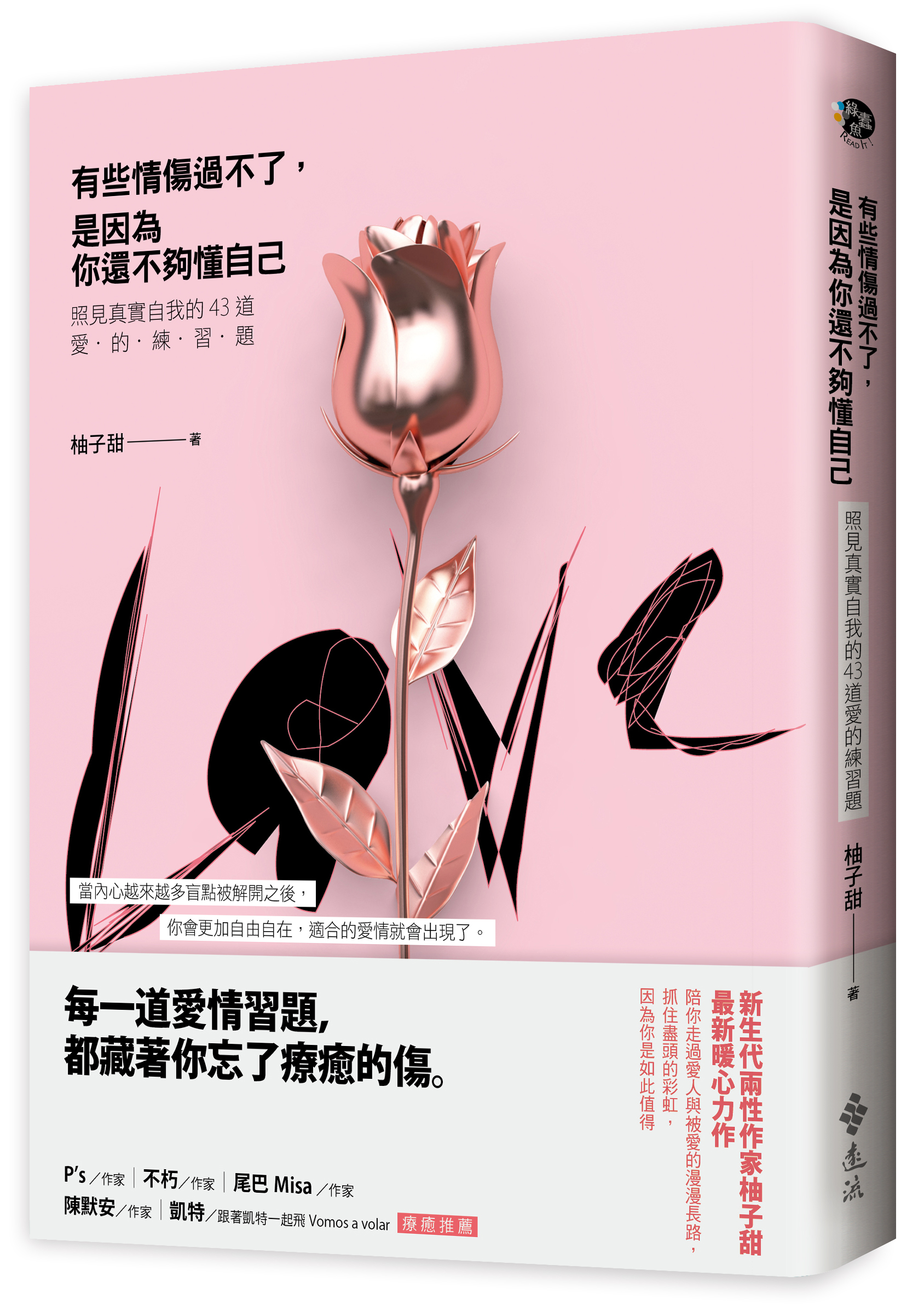 《有些情傷過不了,是因為你還不夠懂自己》立體書封